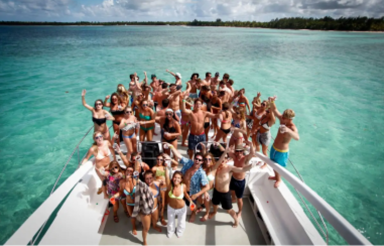 Party Boat Catamarans Excursion from Punta Cana